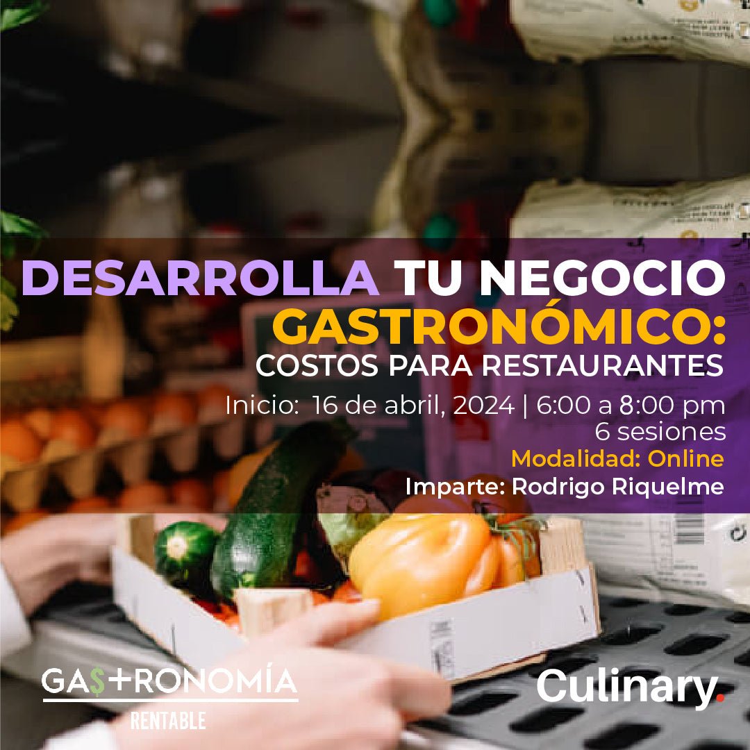 Desarrolla tu Negocio Gastronómico: Costos para Restaurantes