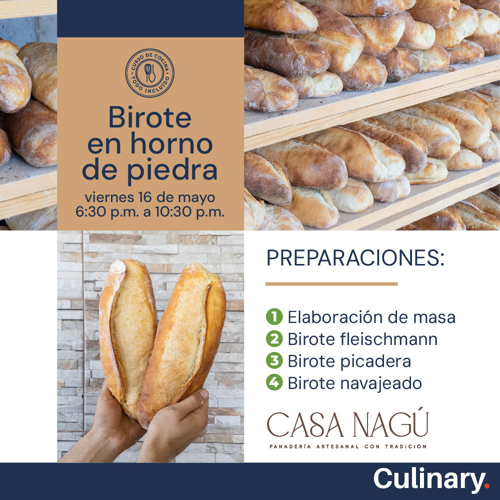 Birote en Horno de Piedra