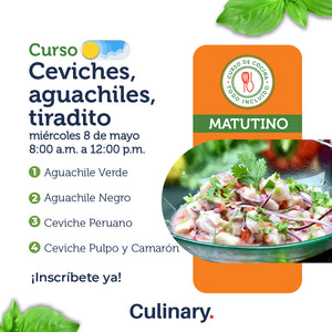 Ceviches, Aguachiles y Tiradito