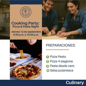 Cooking Party: Pizza y Pasta Night