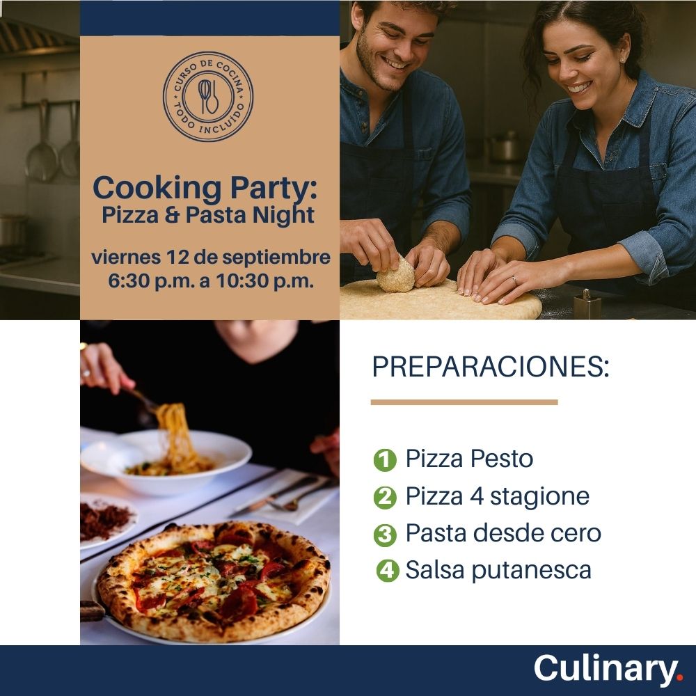 Cooking Party: Pizza y Pasta Night