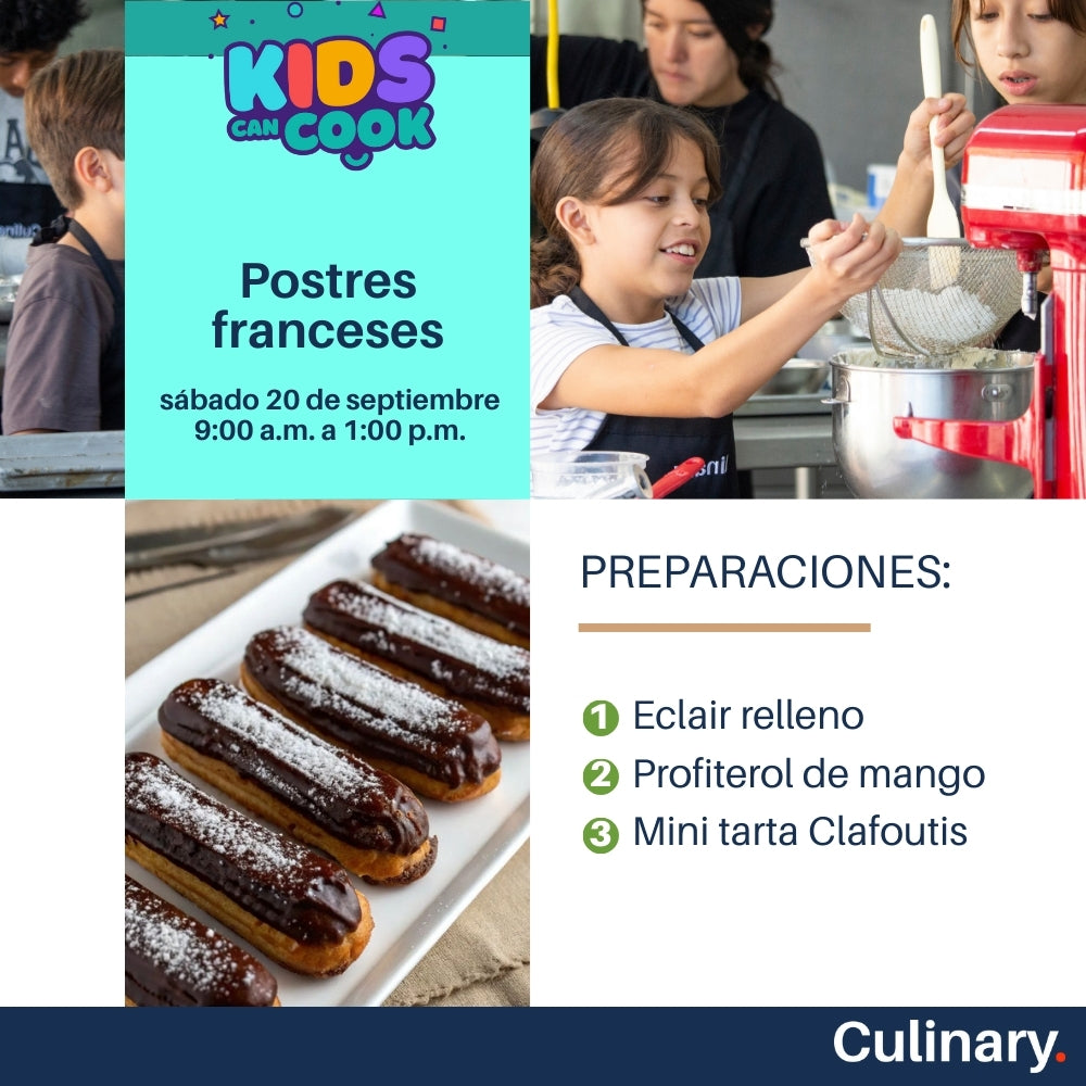 Postres Franceses Kids