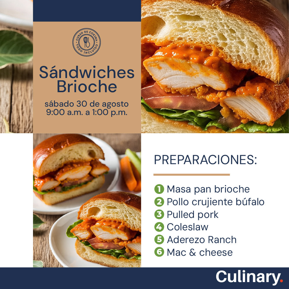 Sandwiches Brioche