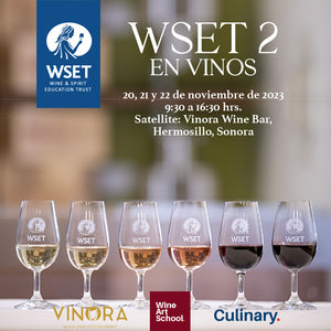 2do Pago | WSET en Vinos Nivel 2 - Sonora