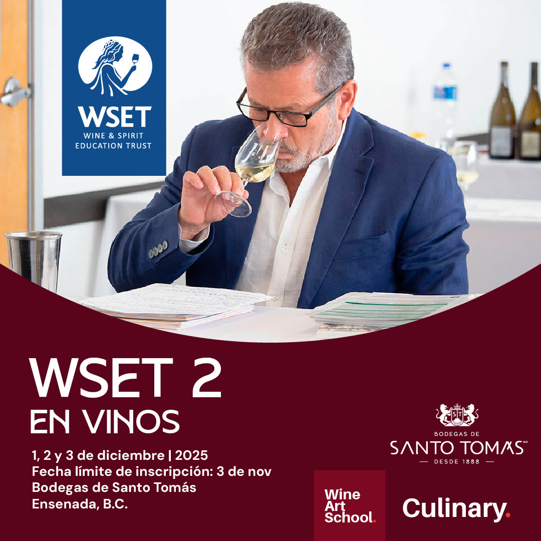 WSET en Vinos Nivel 2 - Ensenada