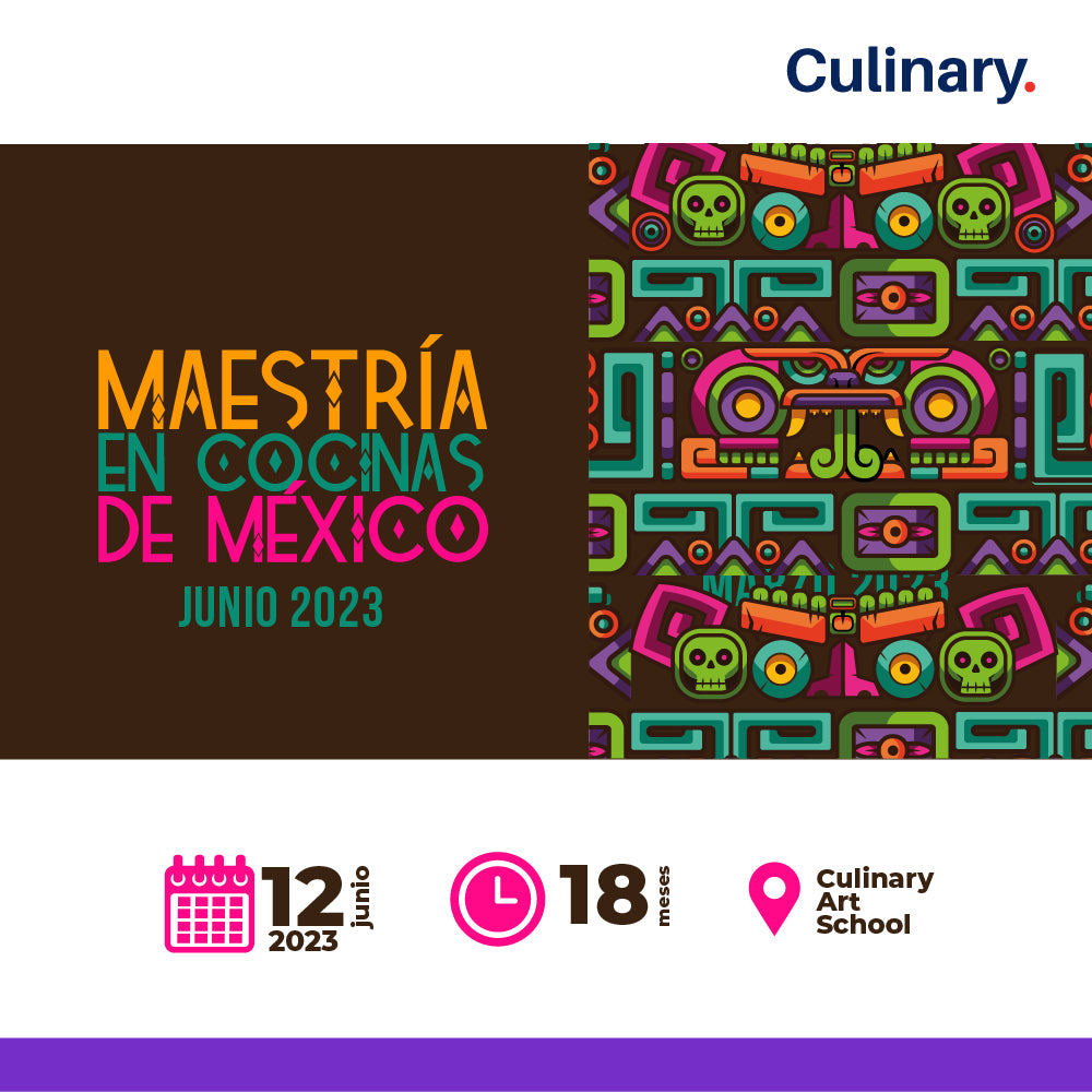Examen de admisión Maestría en Cocinas de México