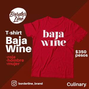 T-shirt Baja Wine